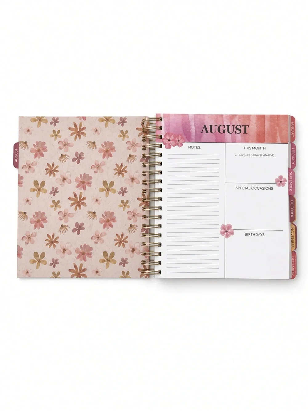 The Creative Expert 17-Month Hummingbird floral Planner Aug 2026–Dec 2027 NEW